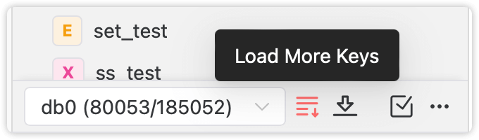 Load More Keys