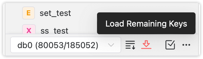 Load All Remaining Keys